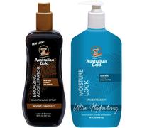 Australian golden dark tanning spray + moisture lock 473 ml