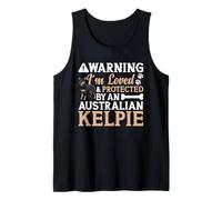 Australian Kelpie Lover Dog Owner Avertissement Australian Kelpie Débardeur