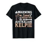 Australian Kelpie Lover Dog Owner Avertissement Australian Kelpie T-Shirt