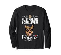 Australian Kelpie Mama Dog Lover Puppy Dog Mom Mothers Day Manche Longue