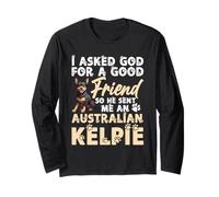 Australian Kelpie, propriétaire d'un animal de compagnie et ami, Australian Kelpie Manche Longue