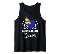 Australian Queen Australia Flag Proud Australian Woman Débardeur