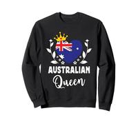 Australian Queen Australia Flag Proud Australian Woman Sweatshirt