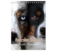 Australian Shepherd - Beste Freunde (Tischkalender 2026 DIN A5 hoch), CALVENDO Monatskalender: Australian Shepherd sind die treuesten Hütehunde der Welt.