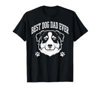 Australian Shepherd Dad Proud Love Best Ever Owner Pup Lover T-Shirt