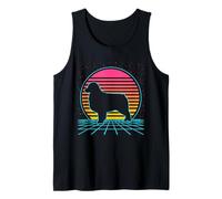 Australian Shepherd Retro Vintage 70s 80s Style Dog Lover Débardeur