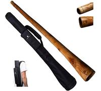 Australian Treasures - DIDGERIDOO: Acajou PRO 147cm avec sac didgeridoo en nylon