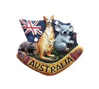 Australie Animaux Sauvages 3D Réfrigérateur Aimant Souvenirs Résine Magnétique Décoration De Cuisine À La Maison, Australie Aimant Collection Cadeau
