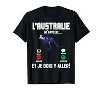 Australie cadeau voyage homme australien humour anniversaire T-Shirt