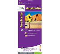 IGN – Carte topographique Australie – Taille unique