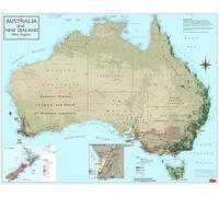 Australie et Nouvelle-Zélande - Régions viticoles | Vinmaps - Paper