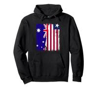 Australie Liberia Maillot Libérien Demi-Drapeau Australien Sweat à Capuche