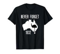 Australie Never Forget Great Emu Guerre de 1932 T-Shirt