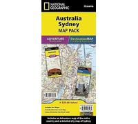 Australie & Plan des rues de Sydney (lot de cartes) | National Geographic