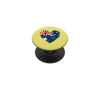 Australie T-Shirt Aussi Australian Outback Down Under PopSockets PopGrip Adhésif
