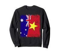 Australie Vietnam Demi-Drapeau Australien Vietnamien Histoire Sweatshirt