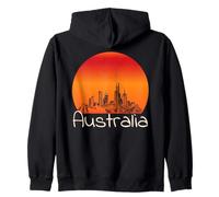 Australie Voyage Coucher Soleil Horizon Sweat à Capuche