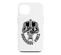 Australien Didgeridoo Vibes Musicien Tribal Australie Coque pour iPhone 13