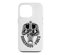 Australien Didgeridoo Vibes Musicien Tribal Australie Coque pour iPhone 13 Pro