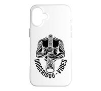 Australien Didgeridoo Vibes Musicien Tribal Australie Coque pour iPhone 16 Plus