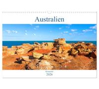 Australien - Kontraste (Wandkalender 2026 DIN A3 quer), CALVENDO Monatskalender: Wahrscheinlich stoßen in keinem Land der Welt so viele und starke ... auf die Reise und zeigt Ihnen eine Auswahl.