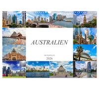 Australien Metropolen (Wandkalender 2026 DIN A3 quer), CALVENDO Monatskalender: Zwölf einmalige Bilder der Metropolen Australiens