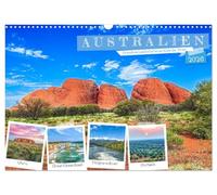 Australien - Paysages grandieux à la fin du monde (calendrier mural 2026 DIN A3 paysage) - Calendrier mensuel CALVENDO