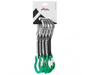 AustriAlpin - Micro Set Alu Snapgate - Dégaine - 11 cm Dyneema - polished / green anodized