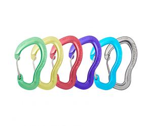 AustriAlpin - Micro Wire 6er Set Alu - Mousqueton de progression - yellow,blue,red,green,purple,grey