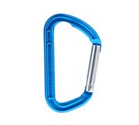 Austrialpin Zubehör Gerader Mousqueton à pression Taille unique Bleu