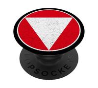 Austrian AIR Force Roundel Insignia Autriche Forces ARMÉES PopSockets PopGrip Adhésif