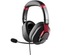Austrian Audio PG16 Pro Gaming Headset with Microphone (accessoire de jeu pliable, son haute résolution, câble détachable de 1,4 m), Noir/Rouge