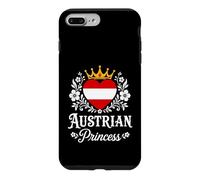 Austrian Princess Austria Flag Proud Austrian Girl Coque pour iPhone 7 Plus/8 Plus