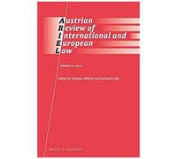 Austrian Review Of International And European Law, Volume 17 (2012)