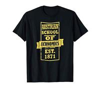 Austrian School of Economics Capitalism Retro Vintage T-Shirt