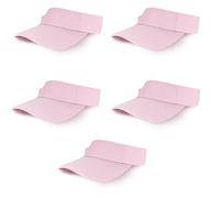 AUSUAYA Casquette de baseball réglable avec visière longue et épaisse, Lot de 5 - Rose, taille unique