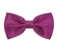 AUSUAYA MBT3 - Nœud papillon réglable pour homme - Pour anniversaire, fête ou défilé de mode, Pourpre, taille unique