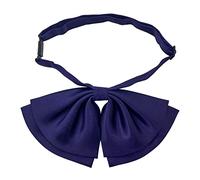 AUSUAYA Nœud papillon décontracté en soie pour femme, pré-noué, uniforme d'écolière japonais, kawaii Anime pour Lolita Floppy Cravate GB-FWBT-1, violet, taille unique