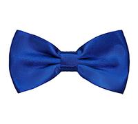 AUSUAYA Nœud papillon en soie pré-noué pour homme, adolescent, garçon, nœud papillon classique Tux pour mariage, Saint-Valentin, fête GBMBT3, bleu marine, taille unique