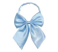AUSUAYA Nœud papillon pour femme pour uniforme de femme ou fille, accessoire de cosplay d'anime et fête gothique d'Halloween GB-W-B1, bleu ciel, taille unique