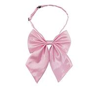 AUSUAYA Nœud papillon pour femme pour uniforme de femme ou fille, accessoire de cosplay d'anime et fête gothique d'Halloween GB-W-B1, rose, taille unique