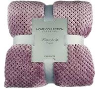 ausuky Couverture lestée, couche intérieure matelassée lourde, lavable, garniture en Minky pour un sommeil profond (Rose, 70 x 100 cm)
