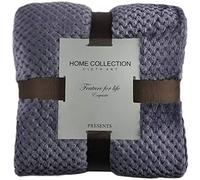 ausuky Couverture lestée - Couche intérieure matelassée lourde - Lavable - Housse en Minky pour un sommeil profond - Violet - 70 x 100 cm