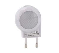 ausuky Mini ampoules LED à capteur automatique Veilleuse murale à brancher sur une chambre à coucher ou une table de chevet (Blanc)