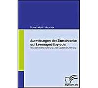Auswirkungen Der Zinsschranke Auf Leveraged Buy-Outs