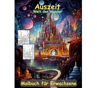 AUSZEIT -Welt der Wunder -Malbuch für Erwachsene -Entspannung und Stressabbau -ein magisches Ausmalbuch: -nimm dir Zeit -für dich -50 atemberaubende ... Wunderwelten für kreative Erwachsene