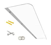 Autaire De Fenêtre - Cauvet Incurvée Pour La Porte D'entrée | Révision En Polycarbonate Extérieur | Proteection De Gel Protecttion UV Pluie Et Protection De La Neige | Roofing Du Jardin Pourr La Terra