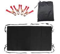 Autaire de porte arrière du camping-car - Couverture de la nuance de porte de grange pour RV, Van ou remorque | Cauve de refuge UV imperméable, bâche d'extension extérieure pour les voyages, par terre