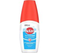 Autan Family Care Spray - Spray Anti-Moustiques - Jusqu'à 4H de Protection Immédiate - Contient des Agents Hydratants Pour la Peau - 1 Spray, 100ml