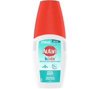 Autan Kids Spray - Anti-Moustiques et Anti-Tiques - Jusqu'à 12H De Protection - Testé Dermatologiquement - Convient aux Enfants dès 1 an - 1 Spray, 100ml